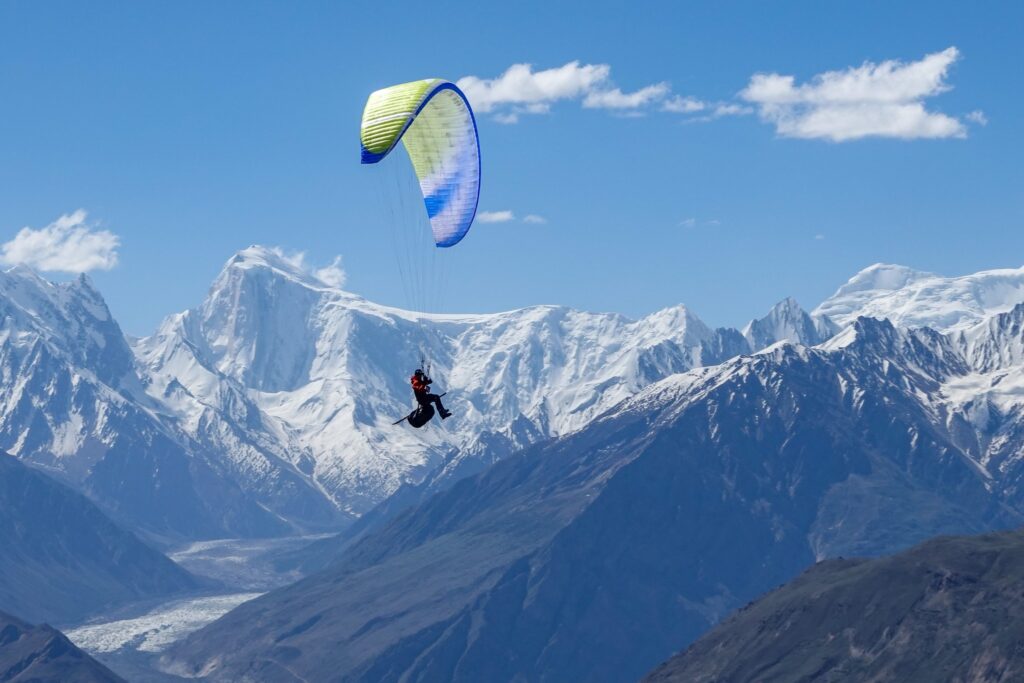 PARAGLIDING IN NORTH PAKISTAN