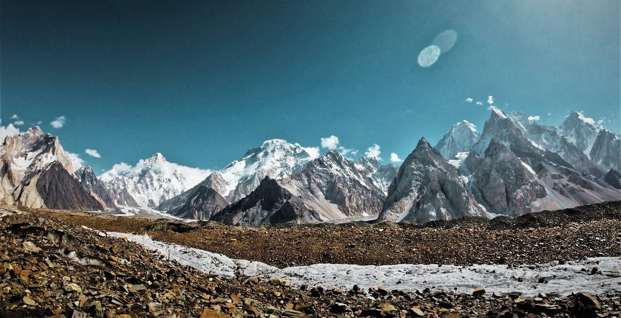 View of Baltoro mountains from Concordia- Karakorum Skardu- BaltistanPicture D